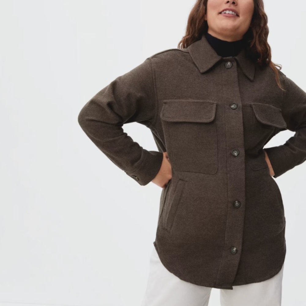 Everlane Oversized Shirt Jacket